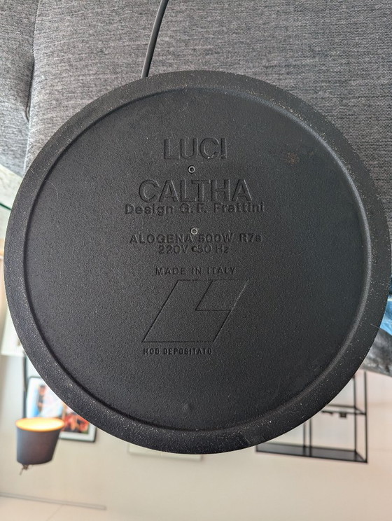 Luci “Caltha” Vloerlamp – Gianfranco Frattini (1982) – Lucitalia, Vloerlampen, Plastic, Metal (photo 3 of 11)