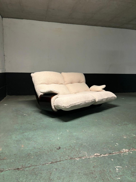 Ligne Roset Marsala Divani 2 posti, Plexiglass, Tessile, Beige (foto 6 di 8)