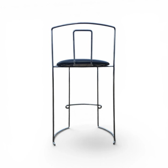 2 x Gaja stool by Kazuhide Takahama for Simon Gavina / black leather (photo 3 of 23)