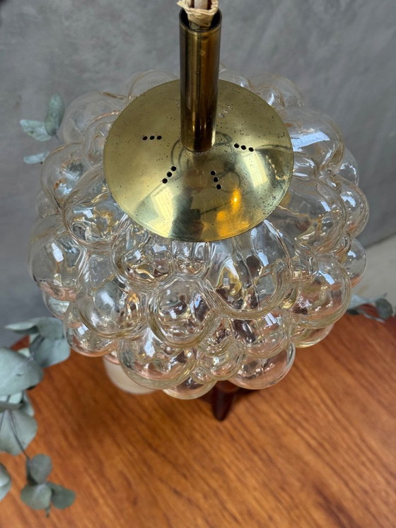 Vintage Design Lamp - Helena Tynell - Bubble Pendant Lamp – Copper, Glass (photo 7 of 10)