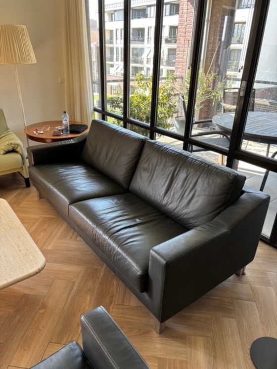 Image 1 of Canapé et fauteuil Leolux 2,5 places