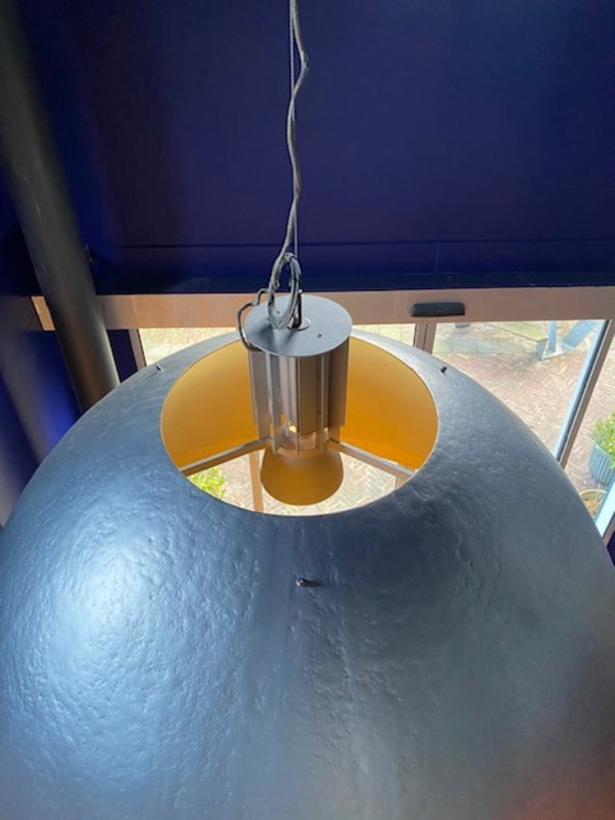 Image 1 of Ingo Maurer XXL Kuppel-Pendelleuchte 1999 Design Ingo Maurer