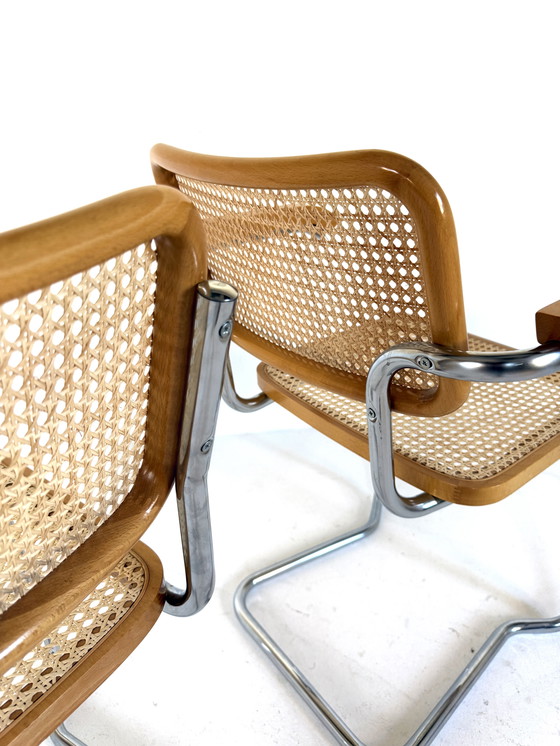 Image 1 of 8x vintage Cesca dining chair, Marcel Breuer '70