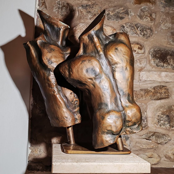 Sorprendente Sculture in Bronzo Mid-Century di Gian Rigo - Italia, Mid Century Modern (foto 3 di 12)