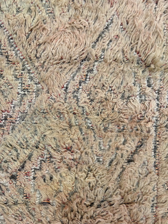 Image 1 of Marokkaans Berber Vintage Boujad Wollen Vloerkleed