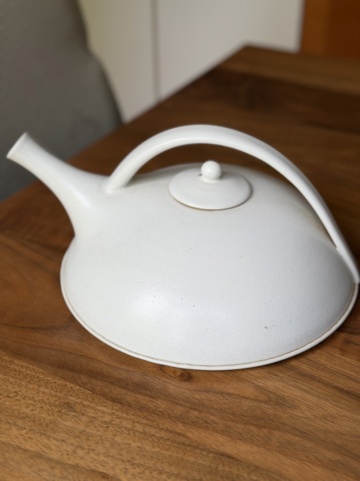 Théière stylisée en céramique – decoratieve objecten, Ceramic (photo 2 of 5)