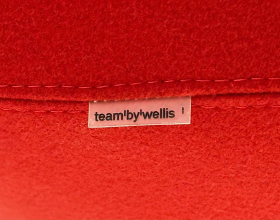 Image 1 of Bocu Armchair By Jörg Boner For Team By Wellis In Red