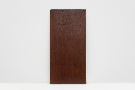 Image 1 of Panel gótico tallado en roble del siglo XVI, Bélgica