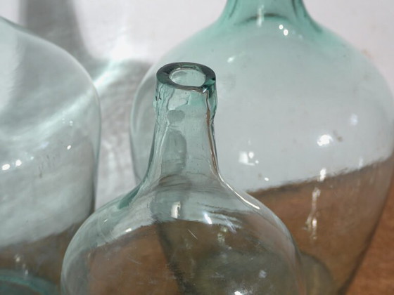 Ensemble de bonbonnes antiques (c.1920). Lot de trois #65 – Verres et carafes, Glass (photo 13 of 16)