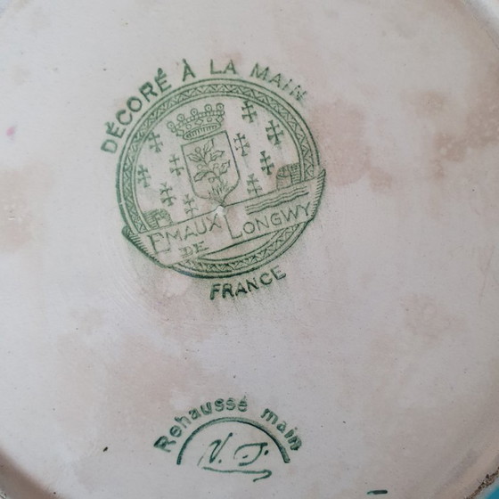 Image 1 of Bol octogonal Longwy avec 2 anses