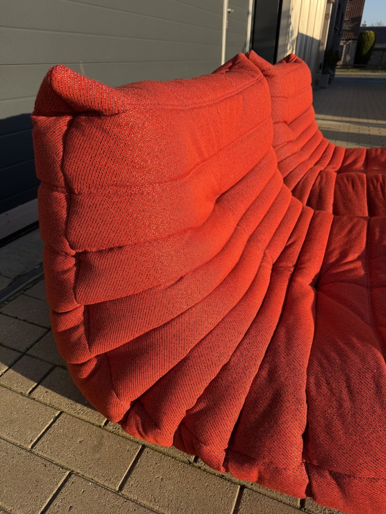 Image 1 of 2x 100% authentieke Ligne Roset Togo 1zits, Masai stof