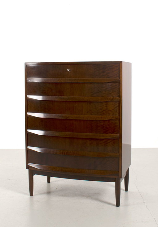 Vintage Mahonie ladenkast