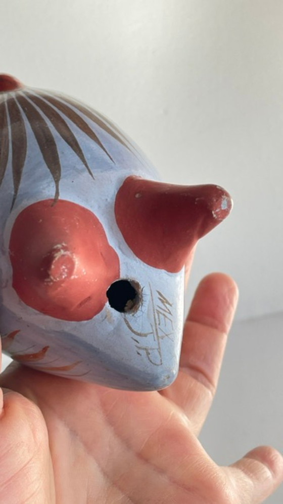 Vintage HANDCRAFTED Ceramic OWL – MEX JP, Decorative Objects (photo 14 of 35)