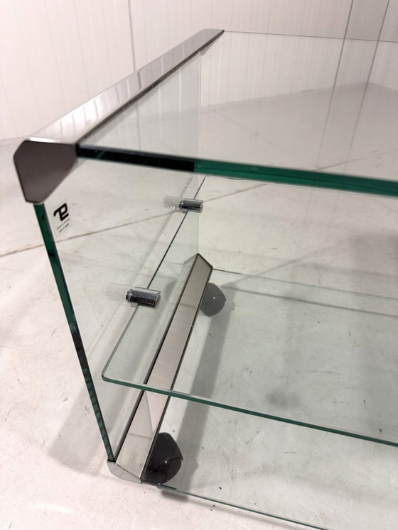 Image 1 of Mueble para equipos de audio, mueble para TV y mesa auxiliar de Gallotti&Radice, Tris 1971.
