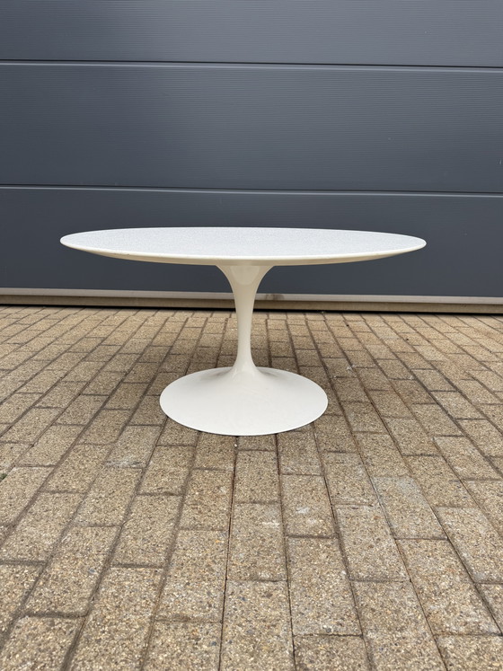 Image 1 of Table basse haute tulipe vintage Knoll, Eero Saarinen