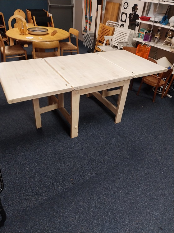 Image 1 of 1 x Table à manger pliante Edvin Helsted années 1960