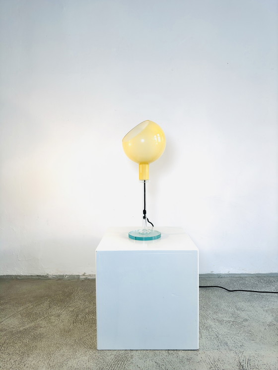 Image 1 of LAMPE DE TABLE PAROLA PAR GAE AULENTI & PIERO CASTIGLIONI POUR FONTANA ARTE, ITALIE, années 1980