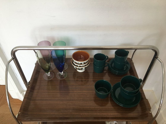 Image 1 of Chariot de service vintage Bremshey & Co 