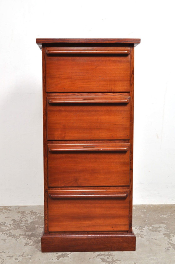 Image 1 of Vintage Mahonie Ladekast Jaren 40