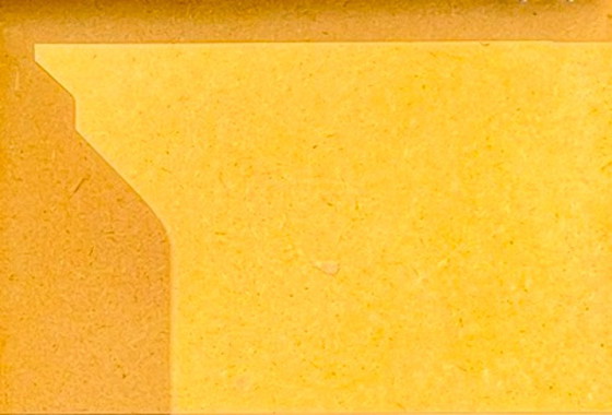 Image 1 of Stampa artistica di paesaggio naif di I. RABUZIN ~ Vintage anni '70