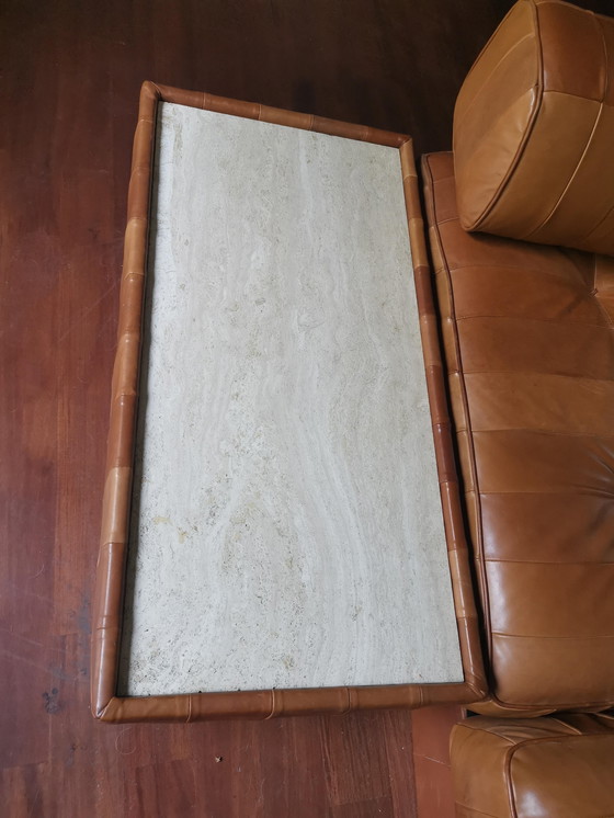 Image 1 of DE SEDE DS 88 modular sofa in cognac patchwork leather