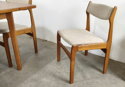 Set di Sedie da Pranzo di Design di Erik Buch – eetkamerset, Wood (photo 2 of 5)