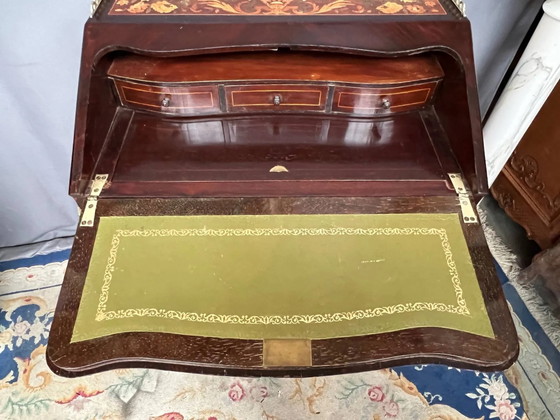 Secretaris uit de tijd van Napoleon III. – Bureau, Bronze, Wood (photo 8 of 9)