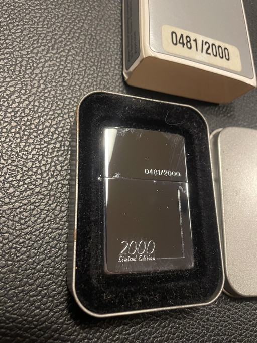 New Zippo Lighter from the Limited Edition of 2000