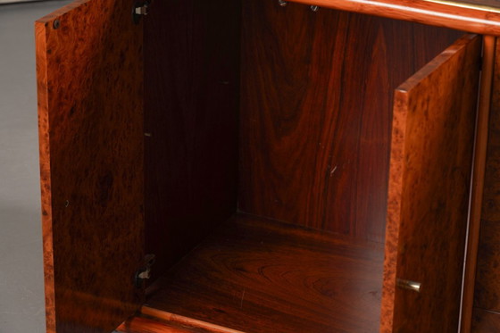 Image 1 of Vintage Italian Sideboard In Burl Elm by Alberto Smania for Studio Smania Interni , Italy, 1960’s