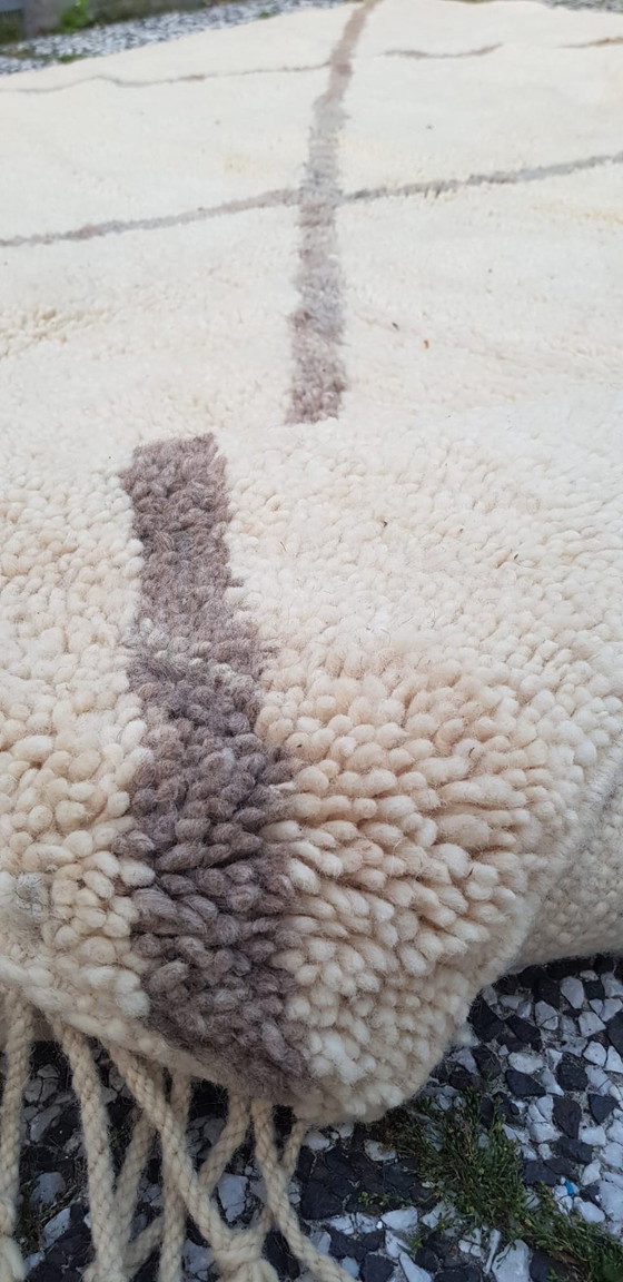 Image 1 of Handgeknoopt Berber kleed wol 291x202cm