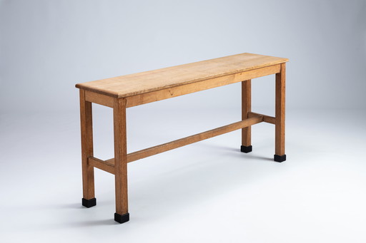 Large Oak Bench