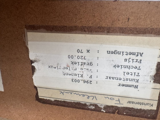 Wunderschöner Von Klement – Gemälde & Zeichnungen, Paper (photo 7 of 7)