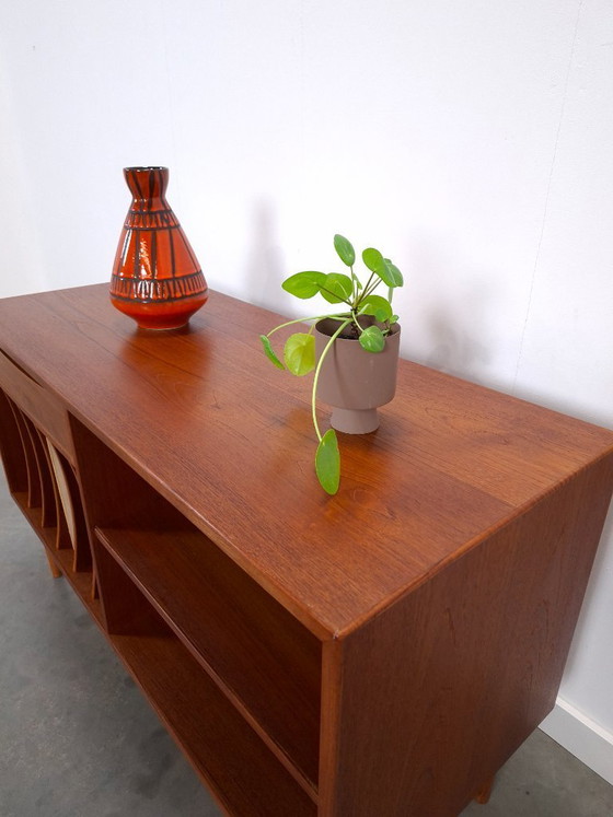 Image 1 of Teak LP cabinet with drawer, TV & media unit, sideboard