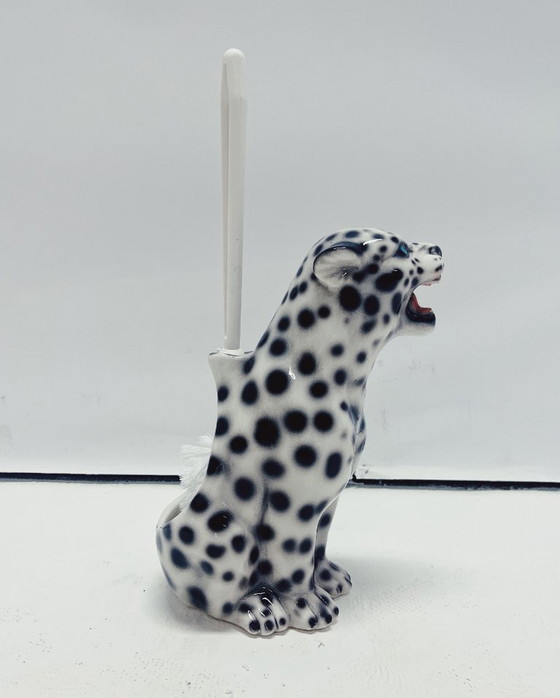 Image 1 of Scopino per WC leopardo