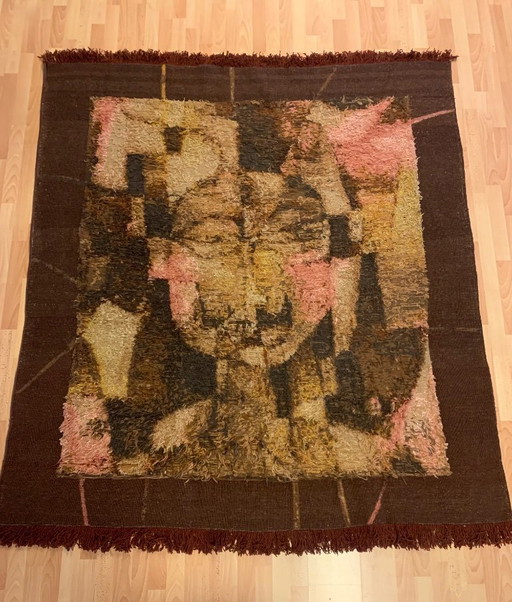 Gabbe noué à la main, motif de Paul Klee