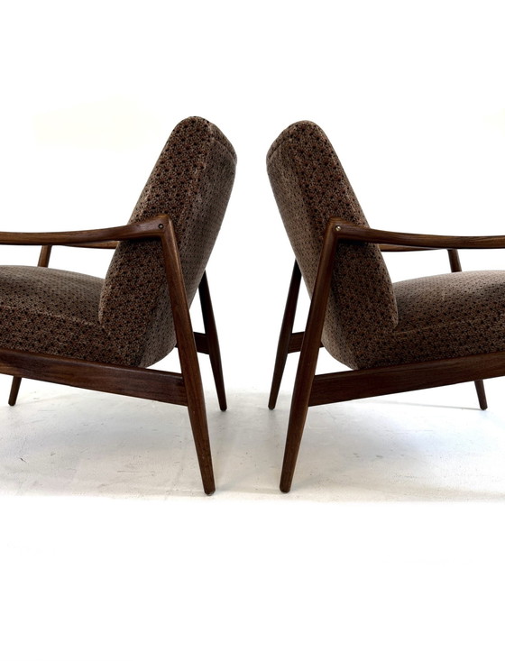 Image 1 of 2x fauteuil vintage, Harmut Lohmeyer, Wilkhahn '60