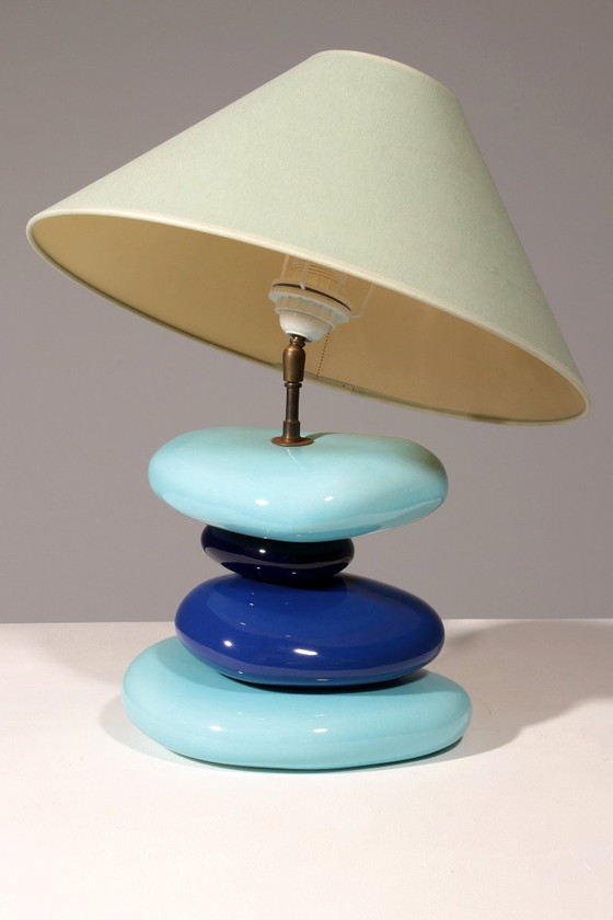 Image 1 of Lampada da tavolo Pebble di François Chatain, anni '80