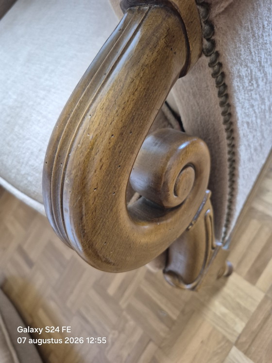 sillones antiguos – Textile, Wood (photo 9 of 10)