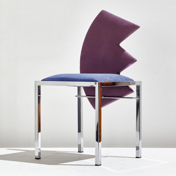 Image 1 of MK10080 Sedie Omaggi di Salvati & Tresoldi per Saporiti Italia, set da 4