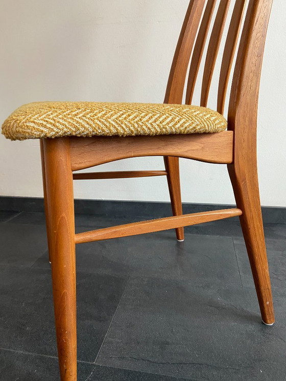 Image 1 of Ensemble de 6 chaises à repas vintage par Niels Kofoed