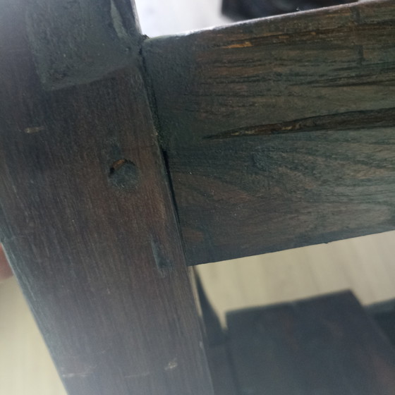 Image 1 of Einzigartige französische „Banc à Sel“ (Salzbank) aus dem 18. Jahrhundert – Eiche