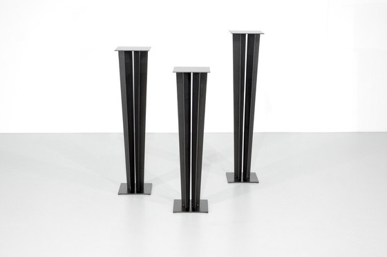 Image 1 of New Star" pedestal by F. Robichez for Dritsh, Paris 1990s