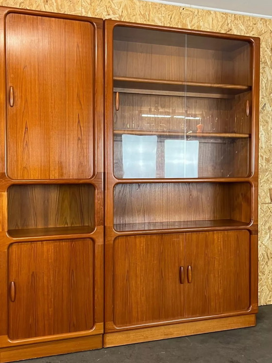 Image 1 of 70s Dyrlund Teak Shelf Wall Unit Danish Modern Design Denmark