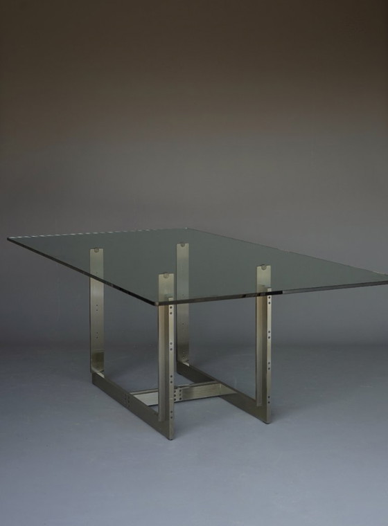 Image 1 of Sarpi Dining Table by Carlo Scarpa for Simon Gavina,1970s