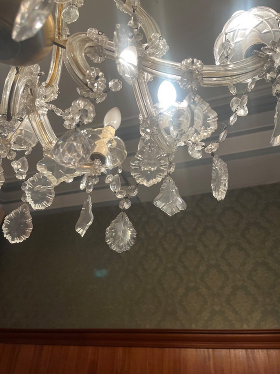 Image 1 of Crystal Chandelier