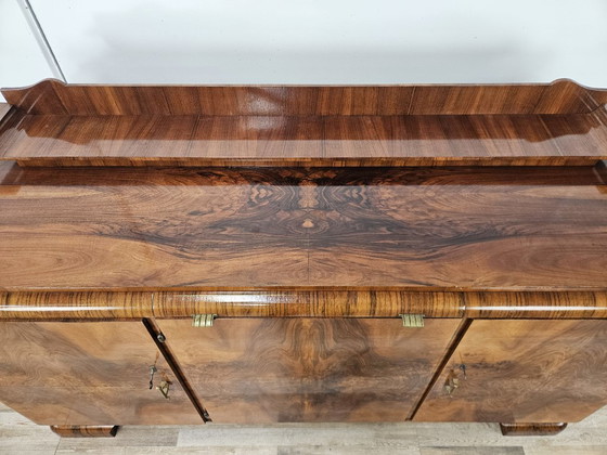 Credenza francese Art Decò in noce, 1940 – Credenze, Legno (photo 11 of 39)