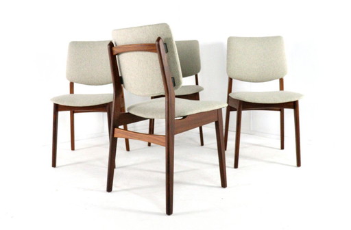 Set di 4 sedie da pranzo imbottite 'Overpelt'