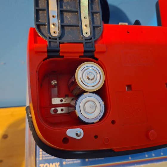 Image 1 of Tomy Racing Cockpit 80s analog arcade game