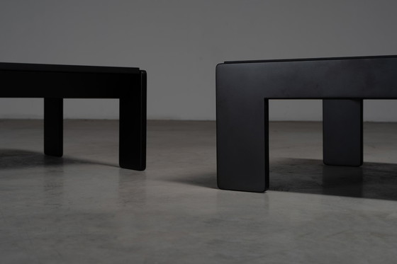 Image 1 of 2x Table basse Knoll Gavina 'Bastiano' - Tobia & Afra Scarpa