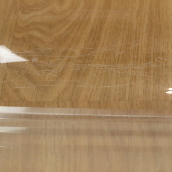 Image 1 of Round Design Coffee Table Lucite